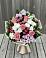 Букет цветов из: Альстромерии, Гвоздики, Розы и Хризантемы в Сельниково