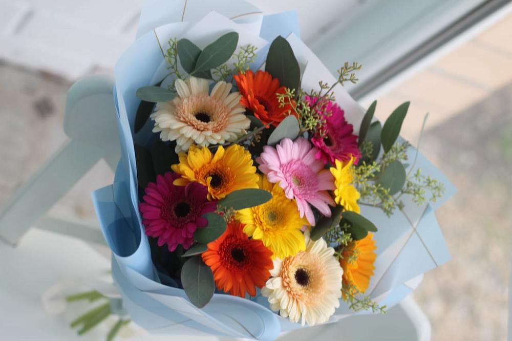 Букет цветов из: Герберы в Сельниково