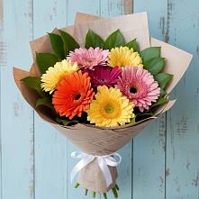 Букет цветов из:  Герберы #REPLACE_PRED# Сельниково