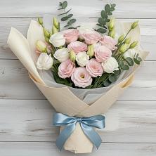 Букет цветов из:  Лизиантусы в Сельниково