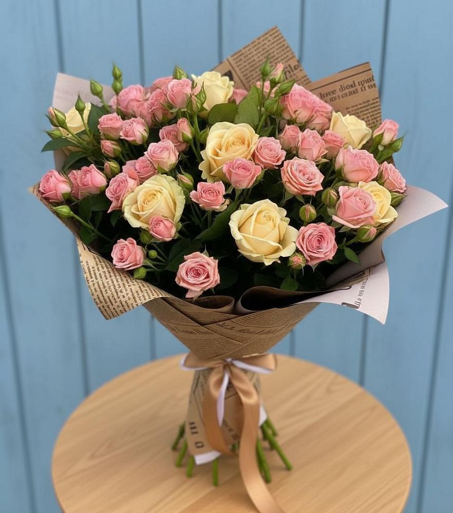 Букет цветов из: Розы в Сельниково