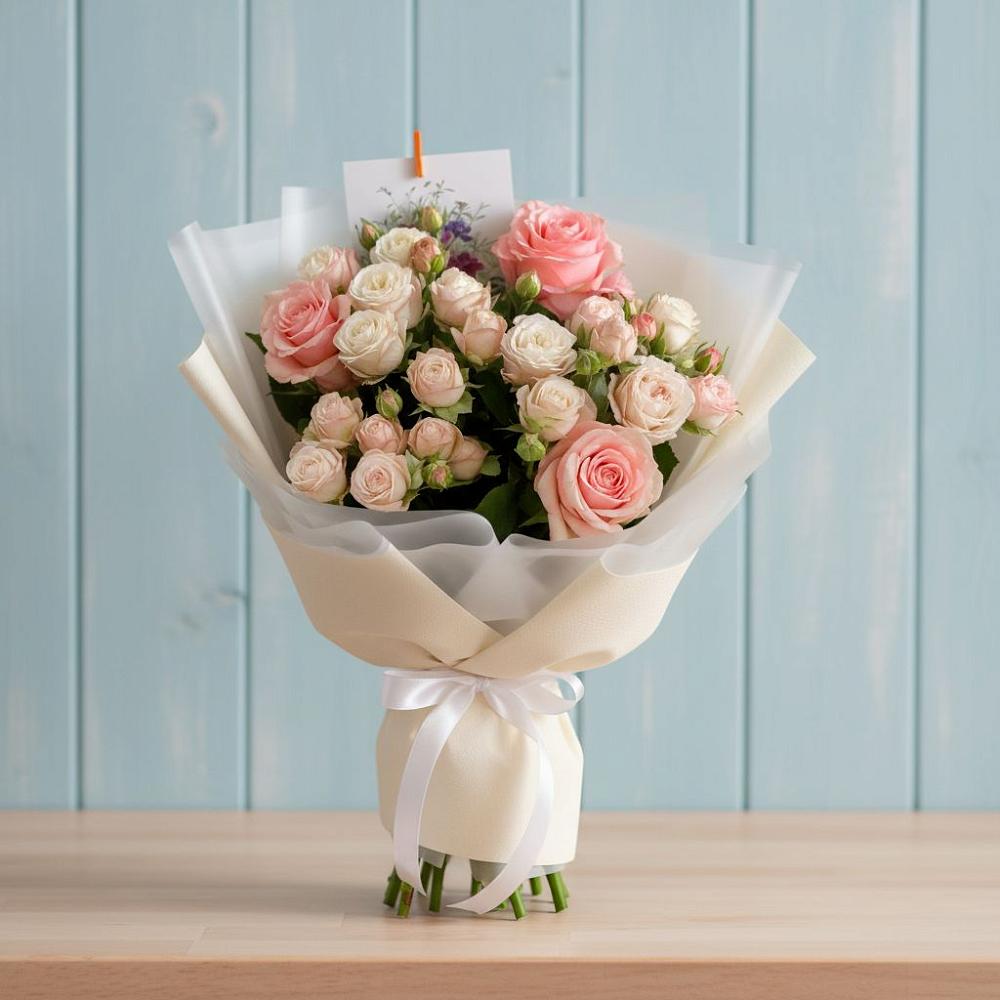 Букет цветов из: Розы в Сельниково