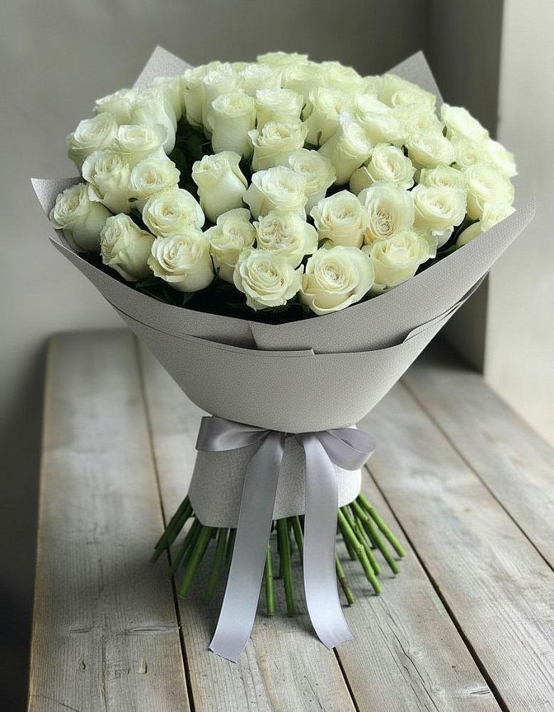 Букет 35 Белых роз в Сельниково
