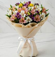Букет цветов из:  Альстромерии в Сельниково