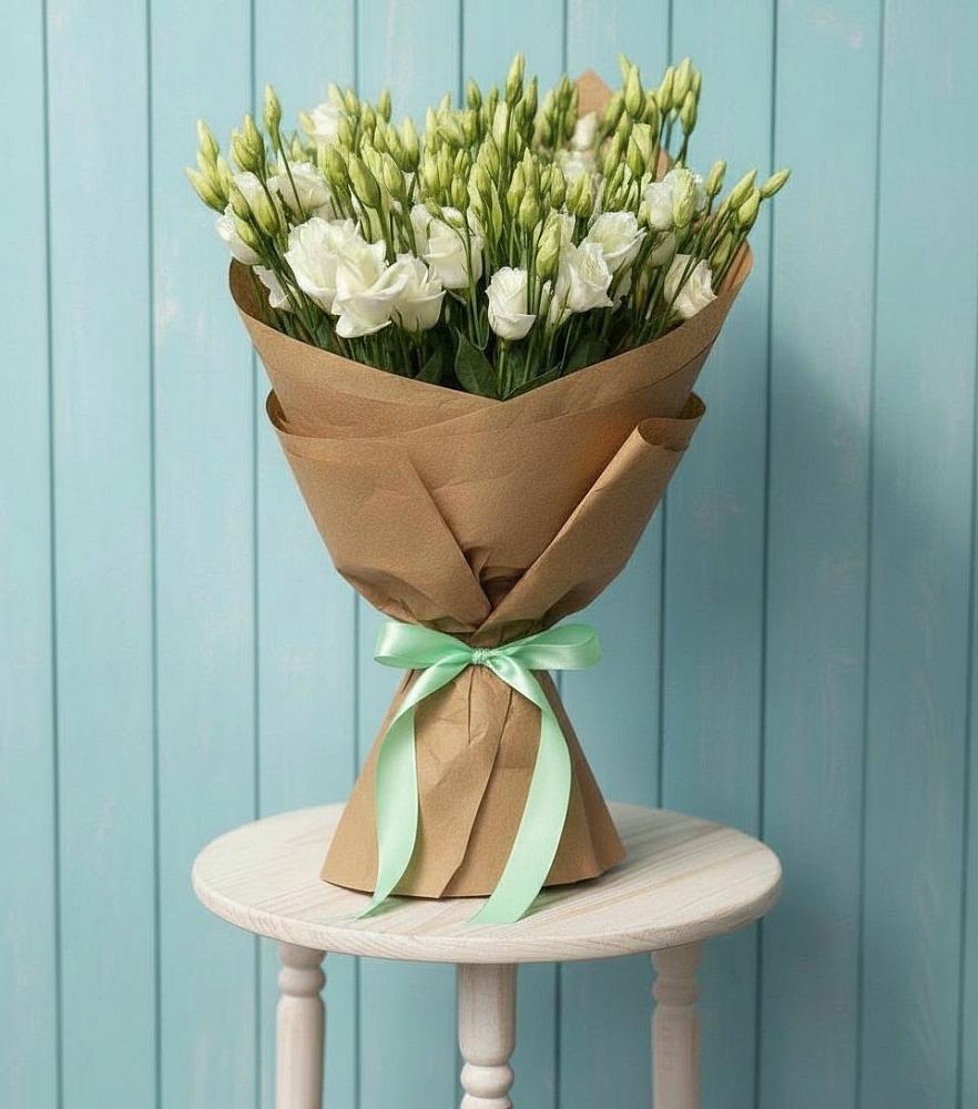 Букет цветов из: Лизиантусы в Сельниково