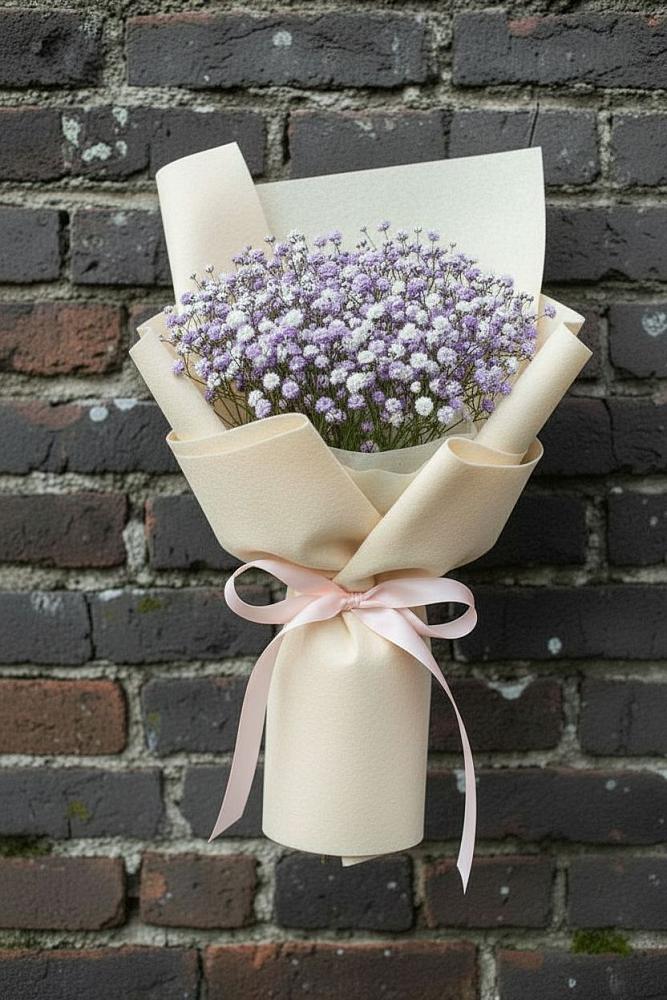 Букет цветов из: Гипсофила в Сельниково