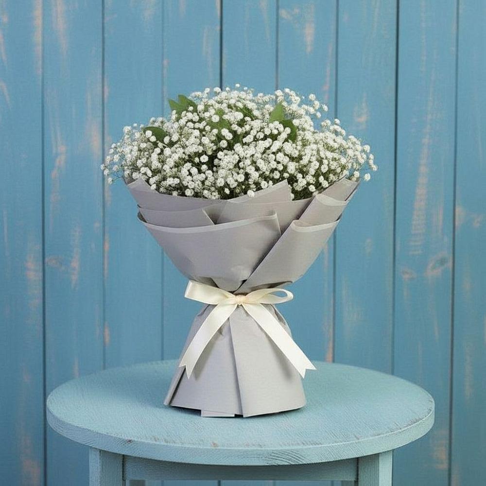 Букет цветов из: Гипсофила в Сельниково