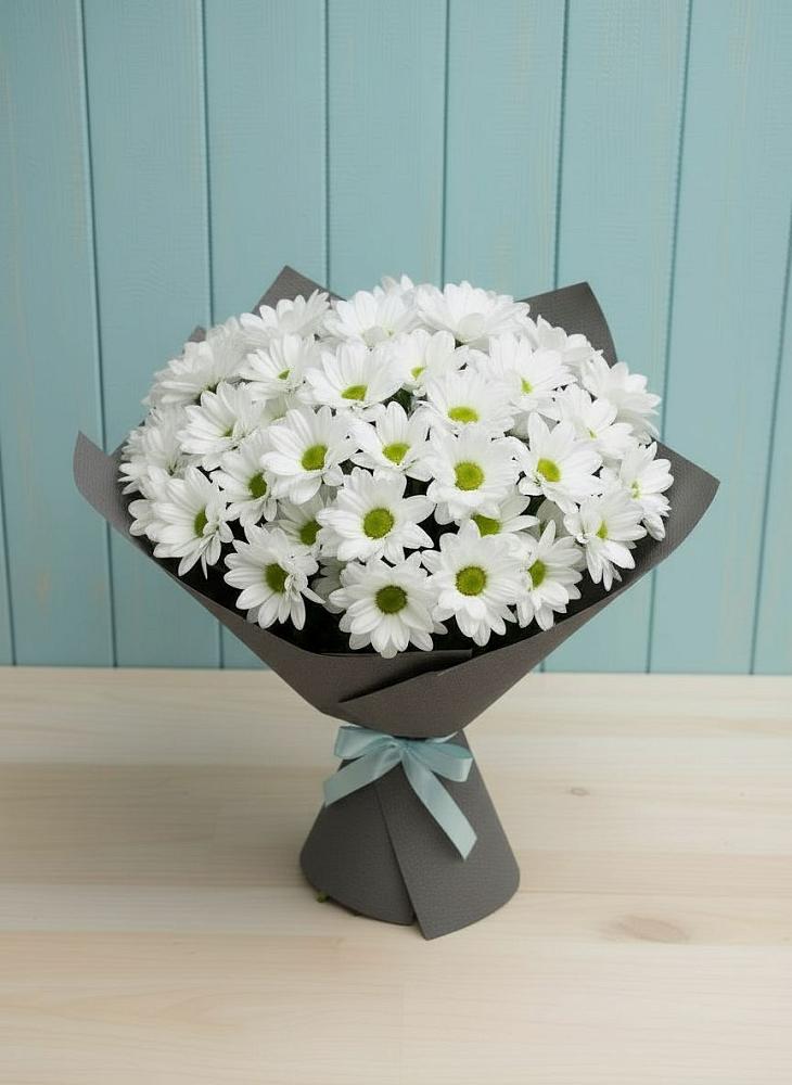 Букет цветов из: Хризантемы в Сельниково