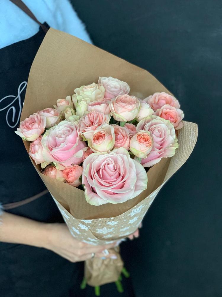 Букет цветов из: Хризантемы и Розы в Сельниково