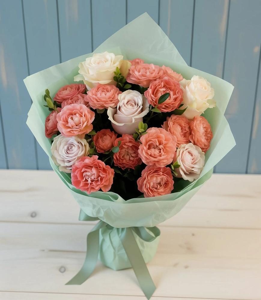 Букет цветов из: Розы в Сельниково