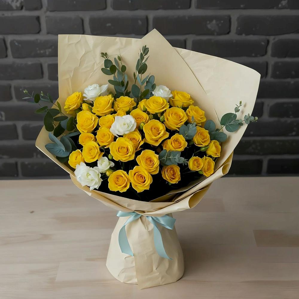 Букет цветов из: Розы в Сельниково