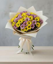 Букет цветов из:  Хризантемы #REPLACE_PRED# Сельниково