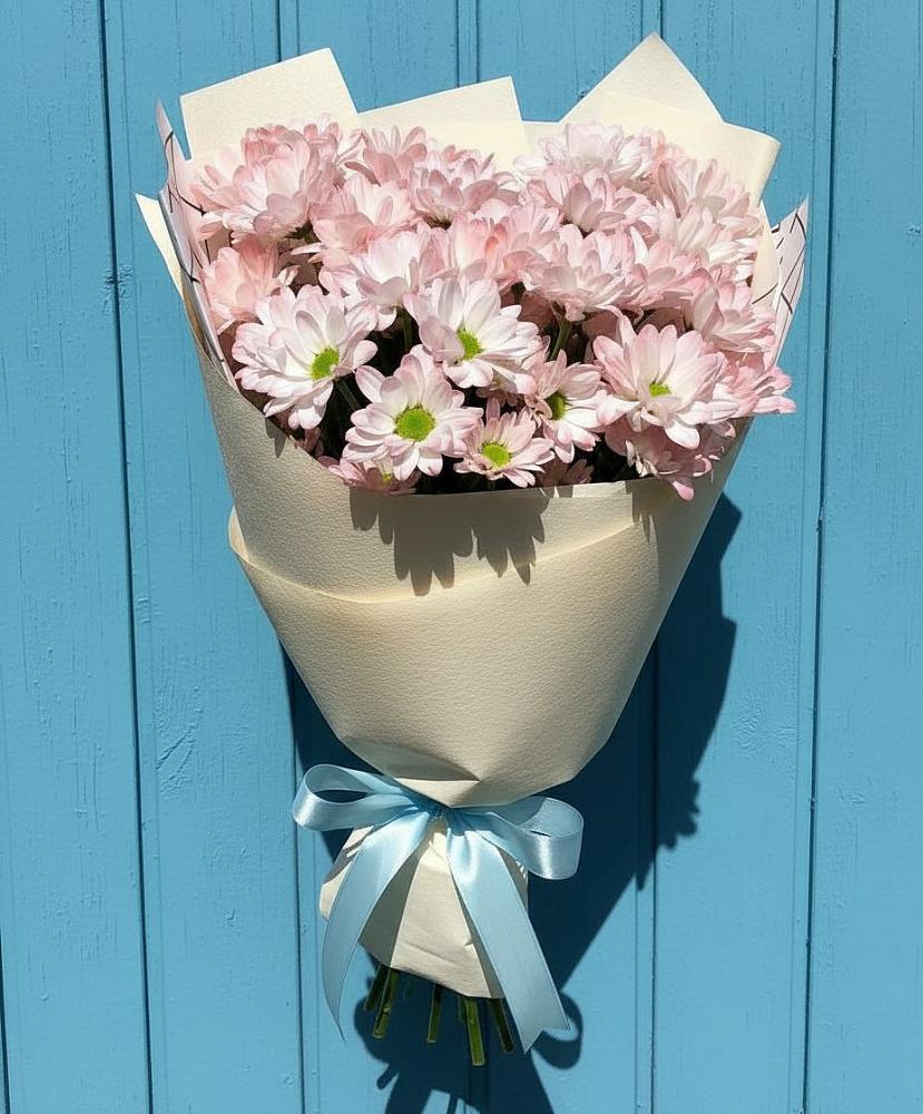 Букет цветов из: Хризантемы в Сельниково