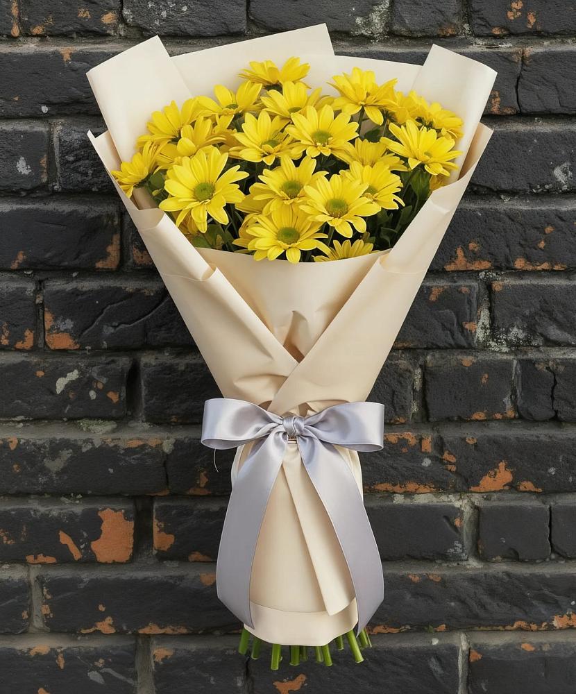 Букет цветов из: Хризантемы в Сельниково
