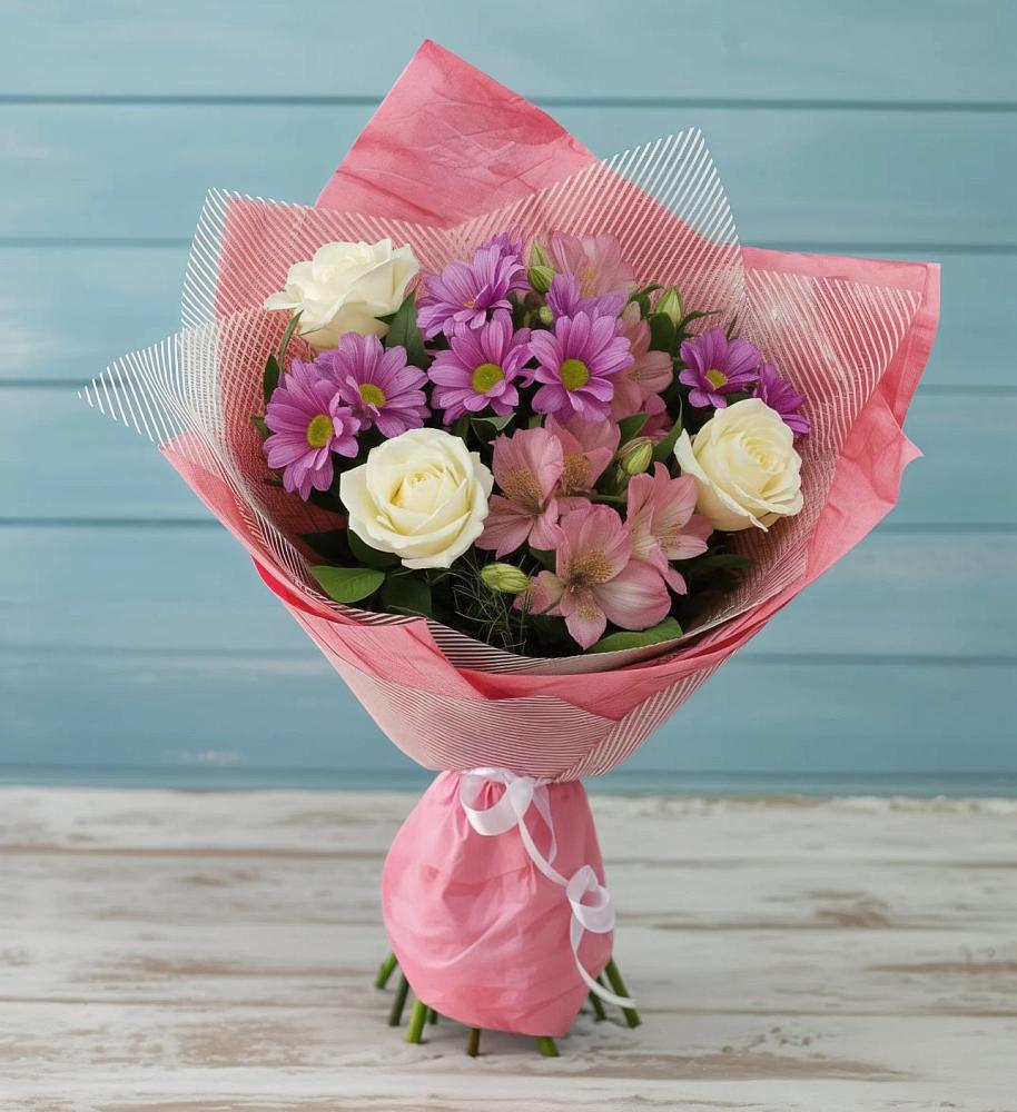 Букет цветов из: Герберы в Сельниково