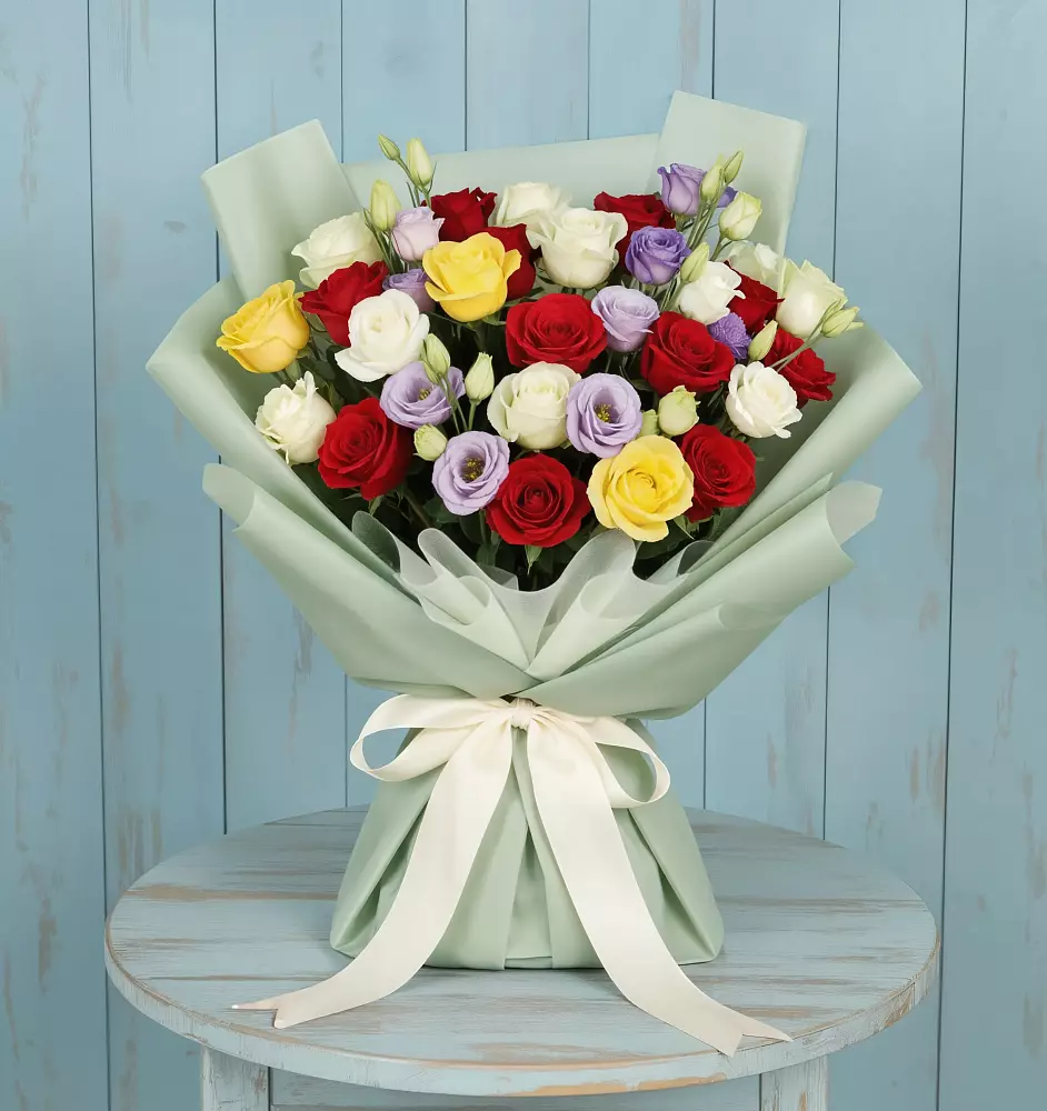 Букет цветов из: Розы в Сельниково