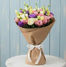 Букет цветов из:  Лизиантусы в Сельниково