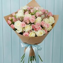 Букет цветов из:  Розы в Сельниково